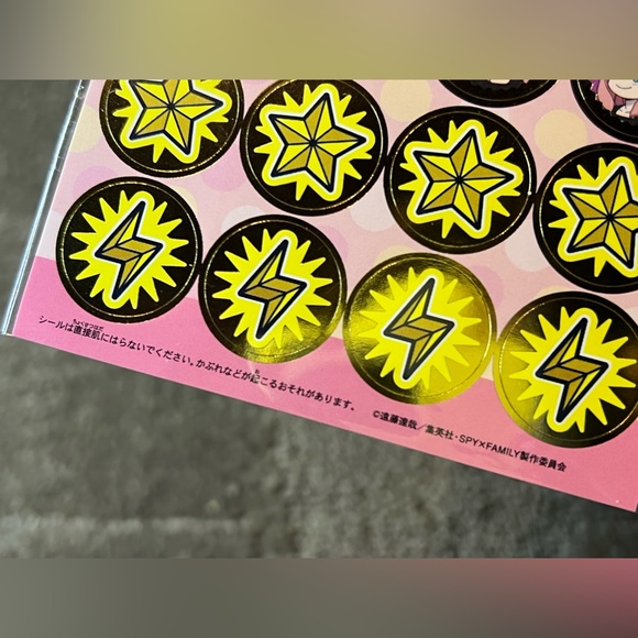 Spy x Family Sticker Sheet Japan Exclusive Officially Licensed Anime Kawaii Anya - Picture 7 of 7